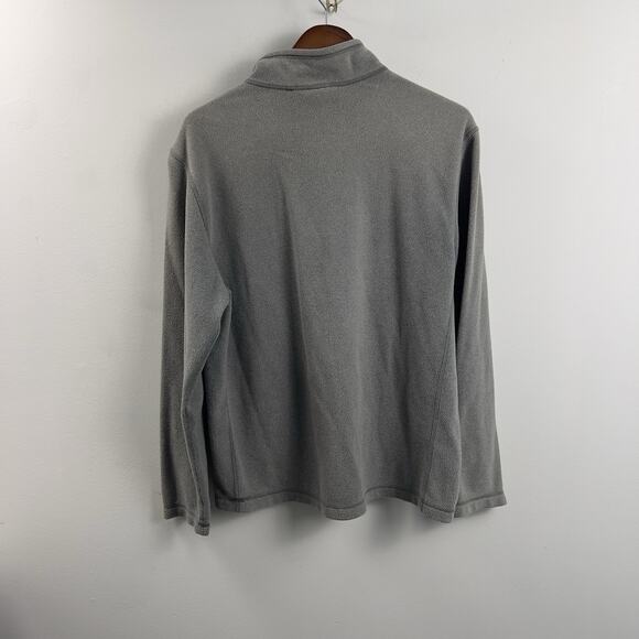 The North Face Fleece 1/4 Zip Grey Men’s Size Large Pullover - Picture 2 of 7